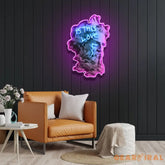 ’Is This Love?’ Neon x Acrylic Artwork